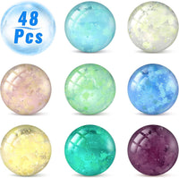 48 Pieces Marbles Glow in The Dark for Kids - 0.47 Inch - image 2