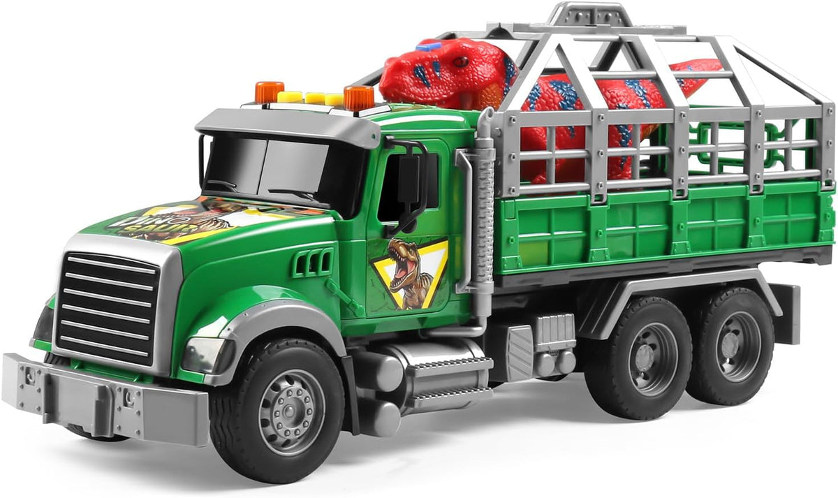 Dwi Dowellin Kid Trucks Toys for Boys Age 3-5 - dinosaur truck