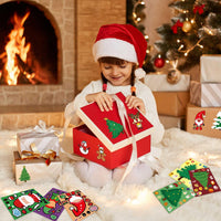 Halloween Stickers for Kids, 24 DIY Face Sheets - Christmas - image 3