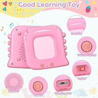 Talking Flash Cards,Kids Toddler Flash Cards with 240 Sight Words – Fun for Kids & Family - Pink - image 4