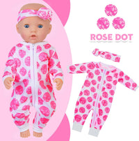 Unicorn Element 5 doll jumpsuits with headbands for 14-18 inch dolls - view 8