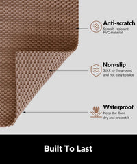 Cat Litter Mat, Cut to Fit Any Place - Khaki / 23x17 Inch - image 4