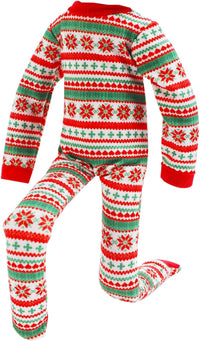 E-Ting one-piece Christmas pajamas for elf doll in reindeer style - view 5