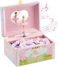 ProCase Musical Unicorn Jewelry Box for Girls, Spinning Unicorn – Fun for Kids & Family - Ballerina (Box Only)