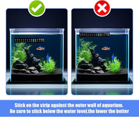AQUANEAT 6 PCS Aquarium Thermometer Strips - 0.71" x 5.13" - image 4