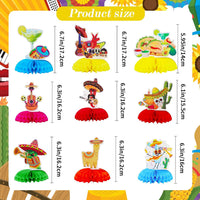 TONIFUL 1st Birthday Black Red Yellow Mouse Themed Table Centerpieces – Fun for Kids & Family - Fiesta - image 2