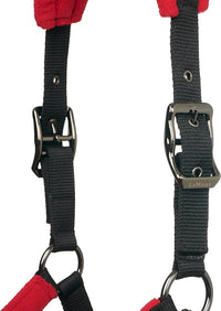 LeMieux Vogue Fleece Headcollar - Halter & Leadrope - Extra Padding, Adjustable at Curb and Poll Strap