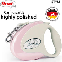 FLEXI Giant Tape Retractable Dog Leash - Pink/Rose / 10 ft (Small) - image 3