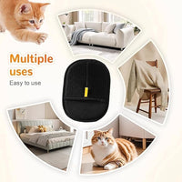 3pcs Pet Hair Removal Glove for Cats & Dogs, 2025 New Upgrade Efficient Grooming Gloves for Pet Hair, Reusable Cat Dog Electrostatic Hair Remover Grooming Glove Tool
