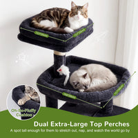Globlazer Cat Tree for Large Adult Cats - XXL / Dark Grey - image 2