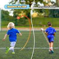 Smartwo size 4 curve soft soccer ball for kids with pump - view 3