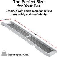 WeatherTech PetRamp foldable non-slip dog ramp with carrying handles - view 4
