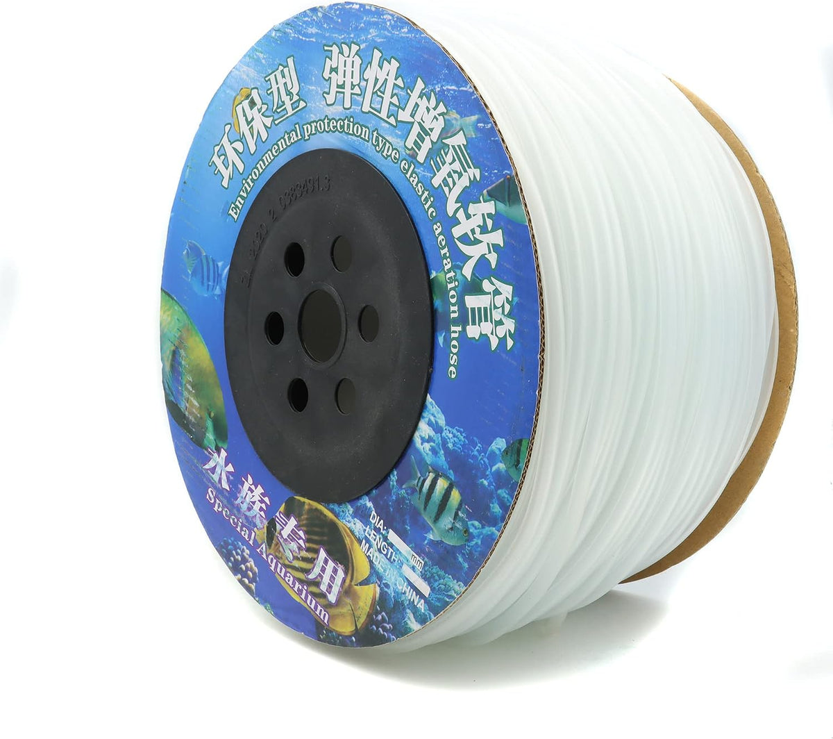 100ft Standard 3/16" Airline Tubing with Connectors for Aquariums – Essentials for Fish - 600Feet+80Connectors - image 3