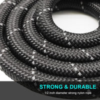 BTINESFUL 6FT Chewproof Dog Leash - black - image 3