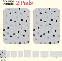 Super Absorbent Washable Pee Pads for Dogs - Rectangular - Gray / 18x24 - image 4