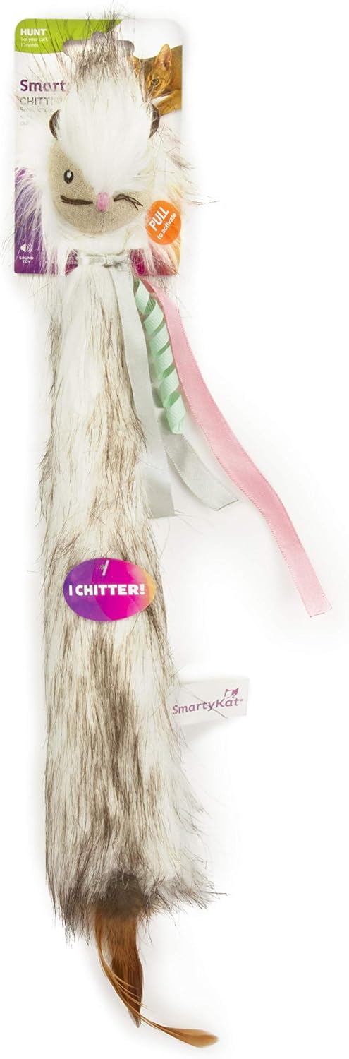 SmartyKat Chickadee Chirp Electronic Sound Cat Toy - One Size / Chitter Critter