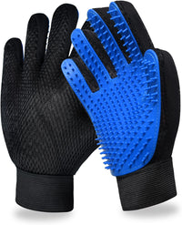 Cat Grooming Glove Brush 2-Pack, Pet Hair Remover Tool – Essentials for Cats