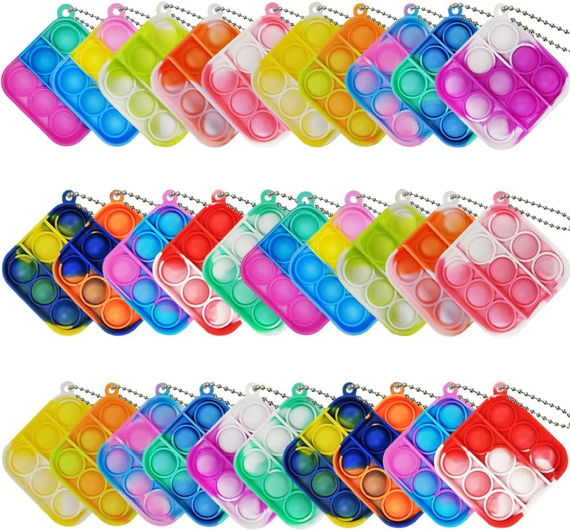 120 Pcs Mini Pop Fidget Toys Bulk - 30PCS