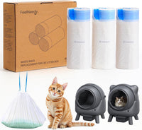 Automatic Litter Box, FEELNEEDY Self Cleaning Litter Box - Replaced Trash Bags