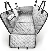 IJVAE Dog Seat Cover for Back Seat - Upgraded Gray / For Full Size Truck