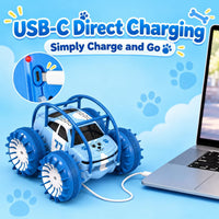 MaxTronic Rechargeable Remote Control Car for Kids - Dog & Blue - image 2