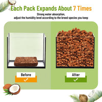 10LB Coconut Husk Chip for Reptiles - 2 Pack - image 3