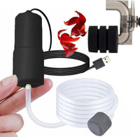 USB Oxygen Air Pump for Aquarium - Black3