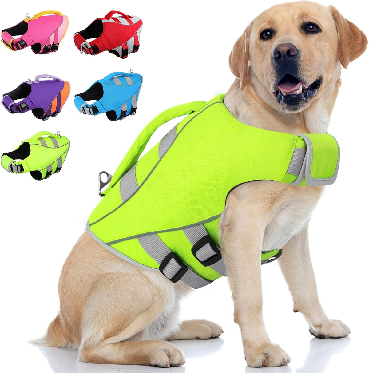 Queenmore XS Dog Life Jacket - X-Large / Neno Green
