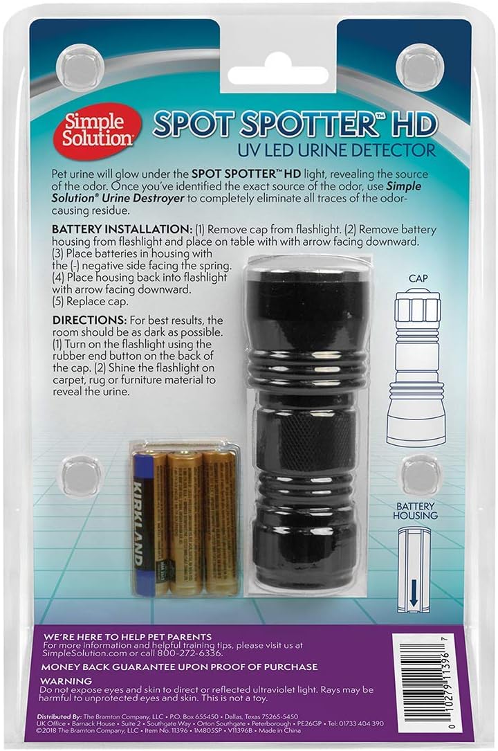 Simple Solution UV Urine Detector, Pet Stain Blacklight - image 2