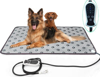 Pet Heating pad Outdoor Small Dog cat Heating pad Heated ped beds - Digital-Printfoot / 47X30 inch