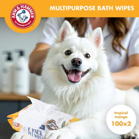 Arm & Hammer Heavy Duty Multipurpose Dog Wipes, Mango - 100 Count (Pack of 2) - image 2