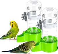 2 Pack Automatic Bird Cage Water Dispenser - Green / 2PCS Water Dispenser