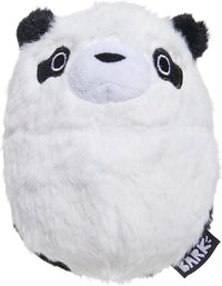 Barkbox Super Chewer Tough Dog Chew Toys for Aggressive Chewers, Plush 2 Toys in 1 (Panda - Large)