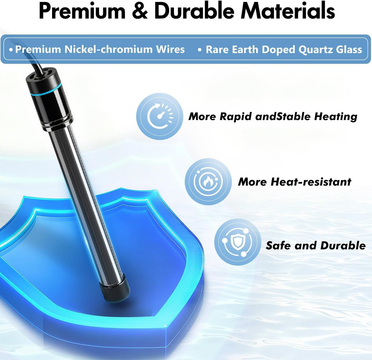 Orlushy Submersible Aquarium Heater - R100 - image 4