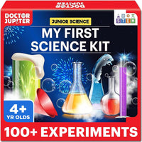 Doctor Jupiter My First Science Experiments Kit for Kids Ages 4+ – Fun for Kids & Family - My First Science Kit: 4+