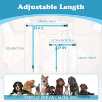 Dog Seat Belt for Car, Headrest Restraint Safety Lead, Dogs Cats – Essentials for Dogs - Blue / Not elastic - image 4