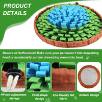 SZEE Snuffle Mat for Dogs - Blue and Green - image 3