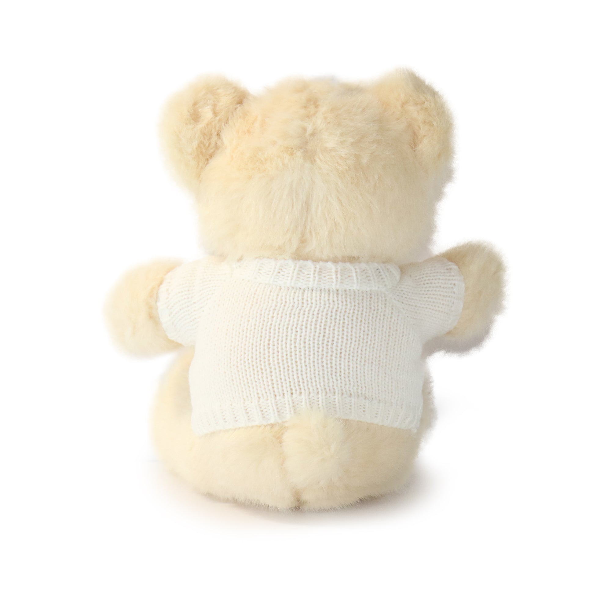 12-inch Cozy Sweater Bear with White Sweater