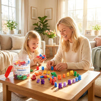 Bmag Counting Bears with Matching Sorting Cups - 120 Bears (60 Large + 60 Small) - image 4