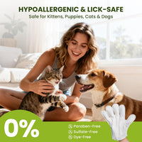 36 Count Pet Wipes for Dogs & Cats, Glove Design, Coconut Scent – Essentials for Dogs - 1 Pack - image 3