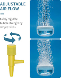 Pawfly Aquarium Air Stone Disc Tiny Micro Bubble Diffuser Release - 1 inch - image 4