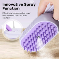 SILVLF Cat Steam Brush, Foldable Handle for Cats and Dogs - image 4