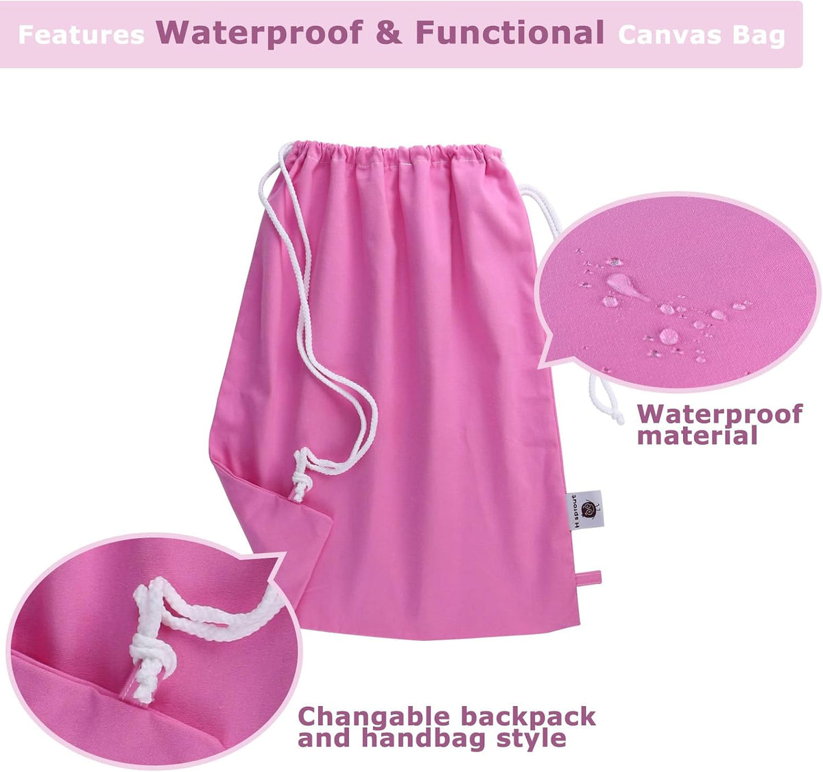 Toddler Nap Mat with Removable Pillow & Soft Blanket - Pink flowers - image 4