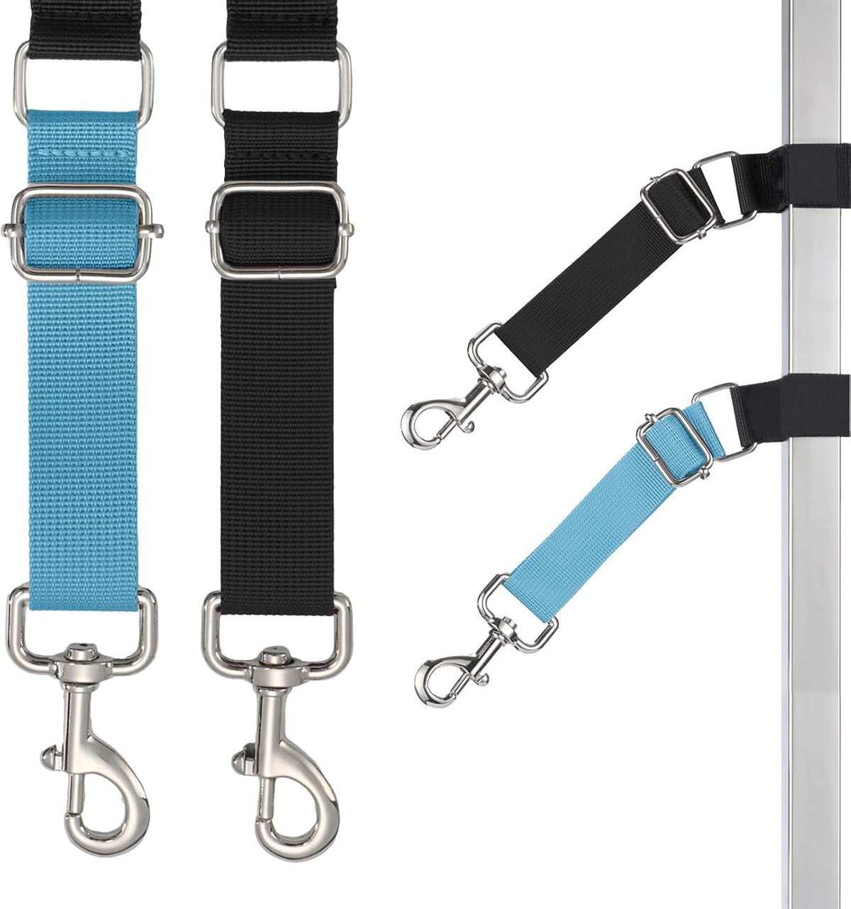 Pet Dog Grooming Arm Accessories - Black & Sky Blue