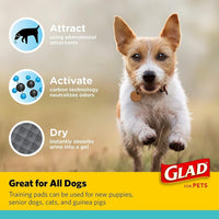 Glad for Pets, Activated Carbon Disposable, Dog Pee Pads - Medium / 240 - image 3