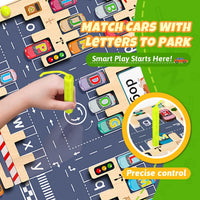 Magnetic Alphabet Maze for Kids - Alphabet Parking With Card - image 4