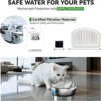 ORSDA Cat Water Fountain Filters - D36/D66-4+2 Filters - image 4