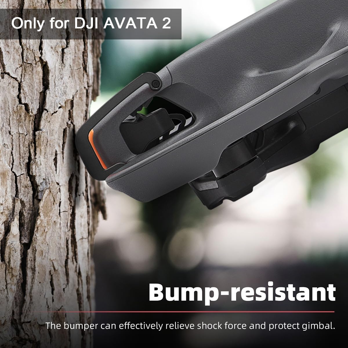 Arzroic Gimbal Bumper/Guard for DJI Avata 2 Accessories - Black - image 2
