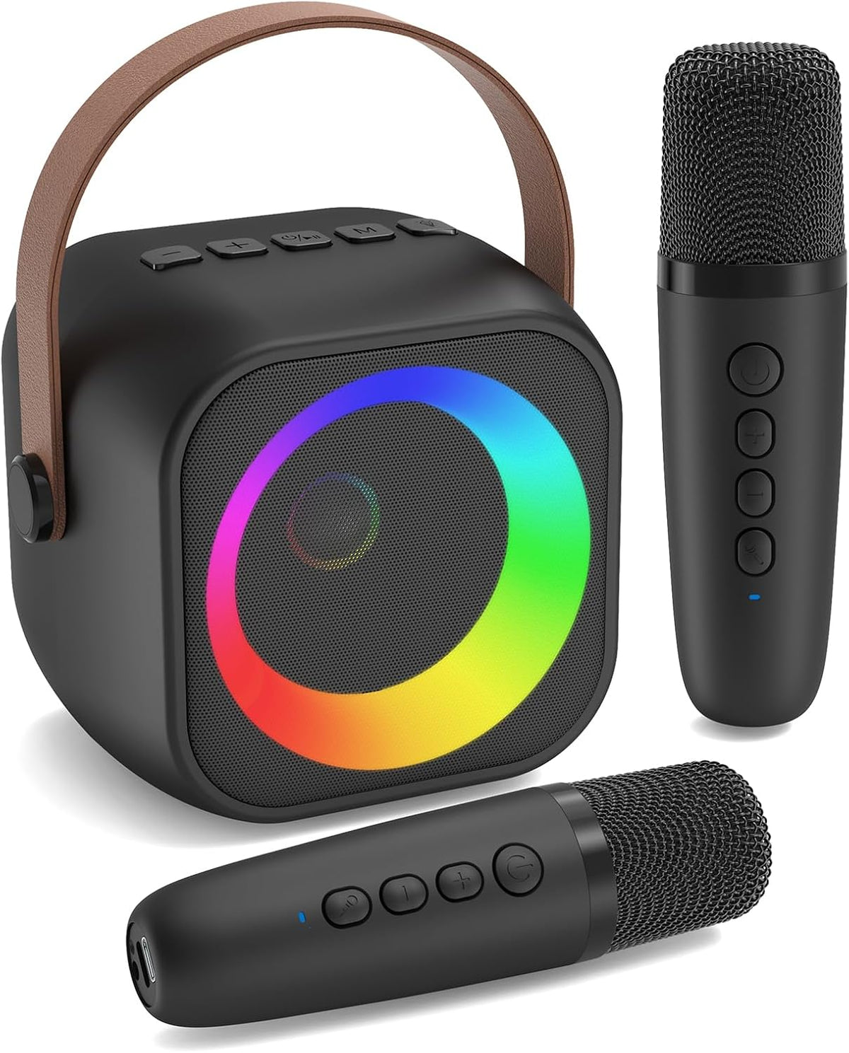 Karaoke Machine for Kids, Toys for 3-12 Years Old Girls Gifts – Fun for Kids & Family - Black