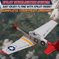 LEAMBE 4 Channel RC Plane, Ready to Fly Aerobatic Aircraft - White / Extra Large - image 4